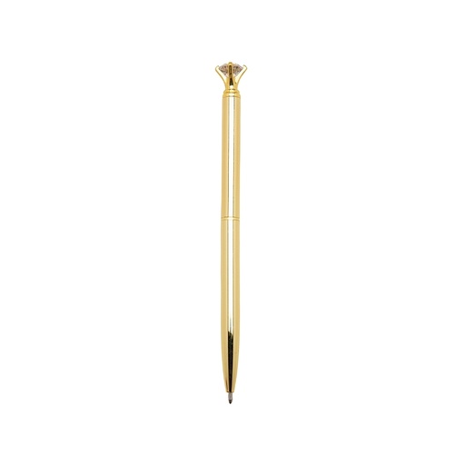 [X120855] CANETA METAL DIAMANTE