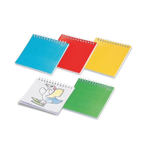 [93466-105] CUCKOO. Caderno para colorir com 25 desenhos diferentes