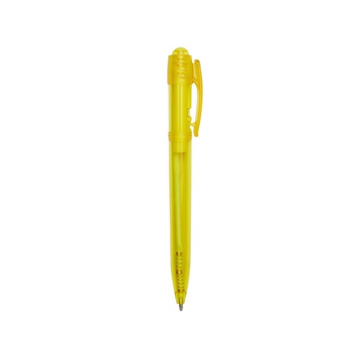 [X146714] CANETA PLASTICA TRANSLUCIDA
