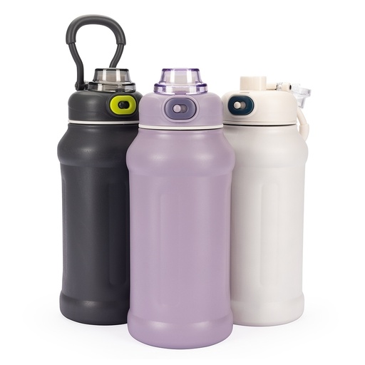 [X195960] GARRAFA TÉRMICA ESPORTIVA COM ALÇA 850ML