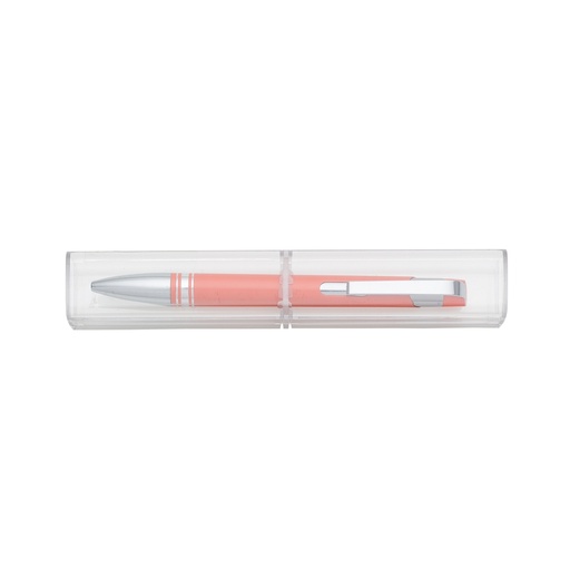 [X024732] CANETA SEMI - METAL C/ TUBINHO ACRILICO
