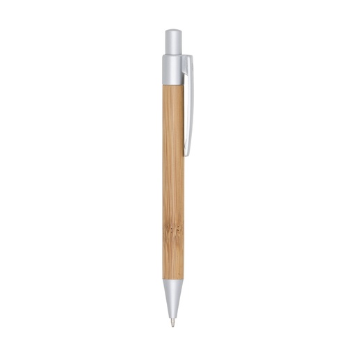 [X007714] CANETA BAMBU C DETALHES PLASTICOS