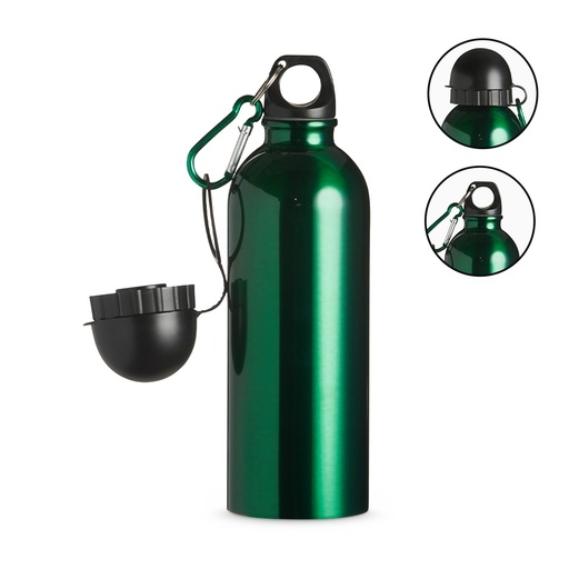 [X068950] SQUEEZE INOX 500ML C/ BICO E MOSQUETÃO