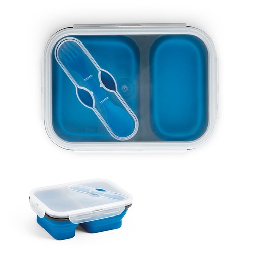 [93848-114] DILL. Marmita hermética retrátil em silicone e PP (480 e 760 mL)