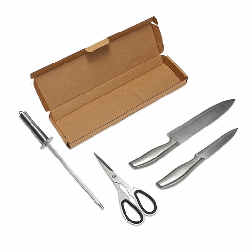 [X218073] KIT CHURRASCO 4 PEÇAS