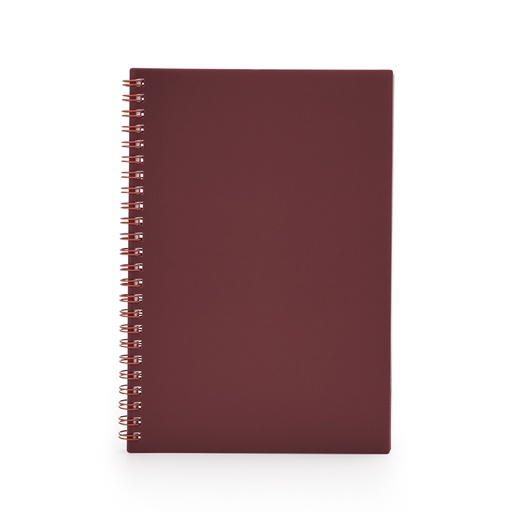 [X182583] CADERNO A5 PLÁSTICO