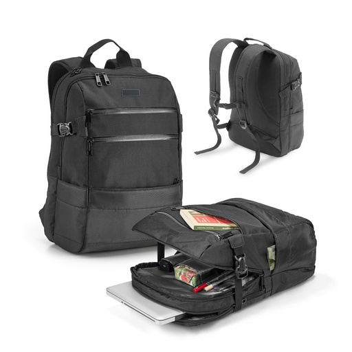 [52280-103] ZIPPERS PLATE. Mochila para notebook (15'6'') em 840D jacquard com dois compartimentos forrados (25 L)