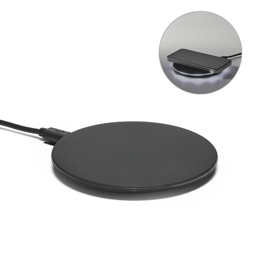 [57908-103] BURNELL BK. Carregador por indução super-rápido em ABS (15W)
