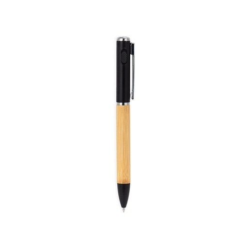 [X256676] CANETA BAMBU COM LANTERNA