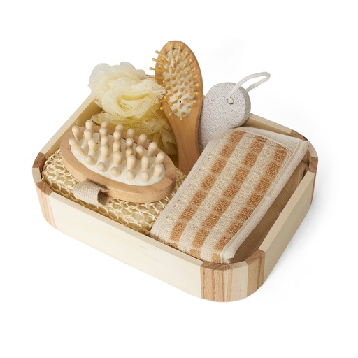 [X117650] KIT BANHO ECOLÓGICO C/ 6 PÇS