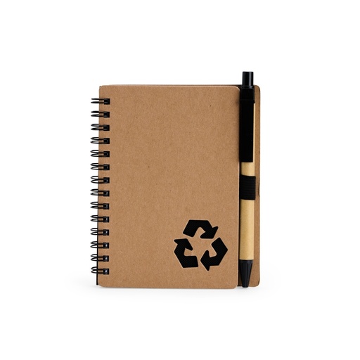 [X198501] CADERNO ECOLÓGICO COM CANETA