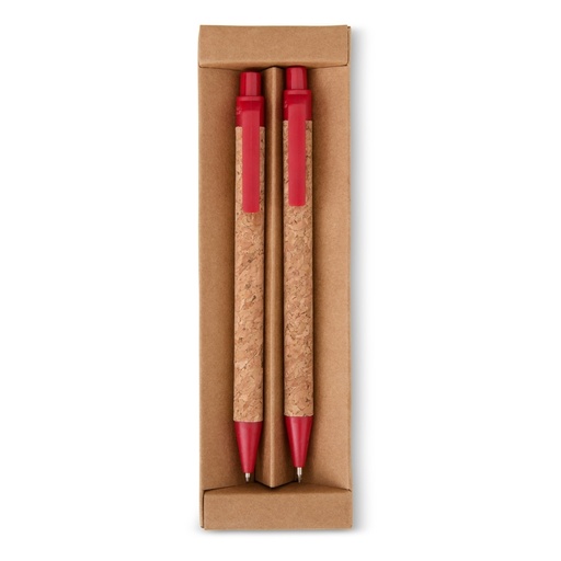 [X169188] KIT ECOLÓGICO CANETA E LAPISEIRA CORTIÇA
