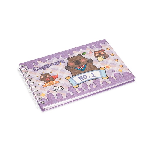 [X209210] CADERNO PARA COLORIR CAPIVARA