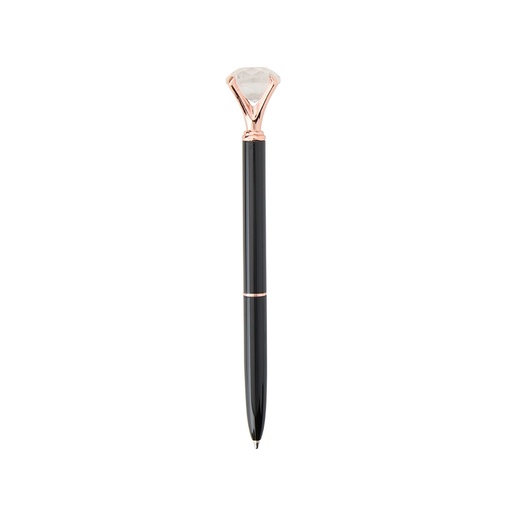 [X188468] CANETA METAL DIAMANTE
