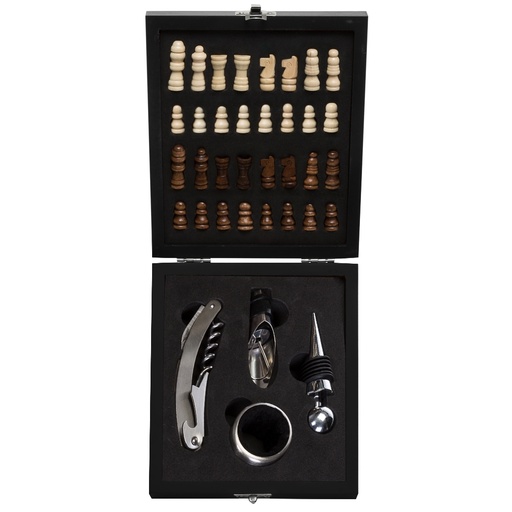 [X001287] KIT VINHO XADREZ 4 PÇS