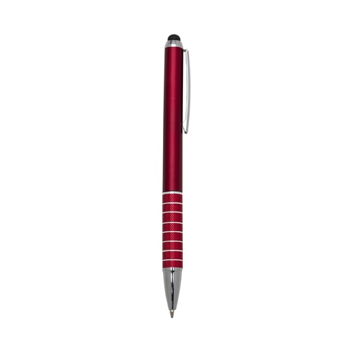 [X034703] CANETA PLÁSTICA C/ 7 ANEIS TOUCH