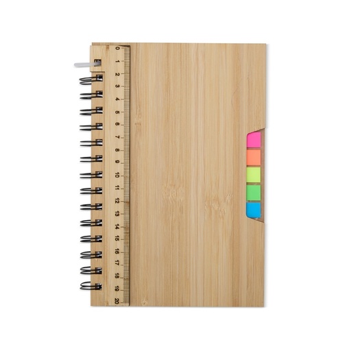 [X190349] CADERNO A5 BAMBU