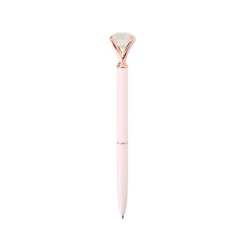 [X188425] CANETA METAL DIAMANTE