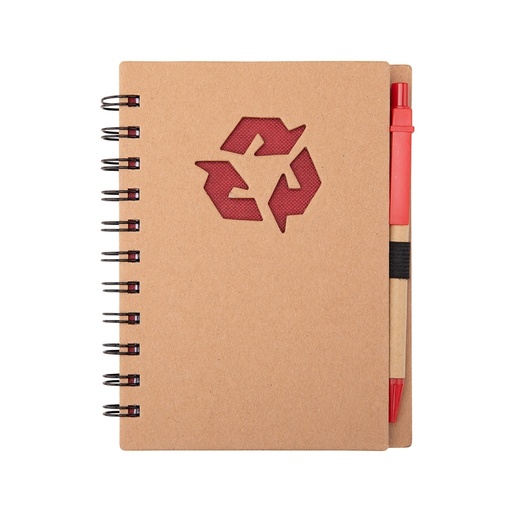 [X247472] CADERNO ECOLÓGICO COM CANETA