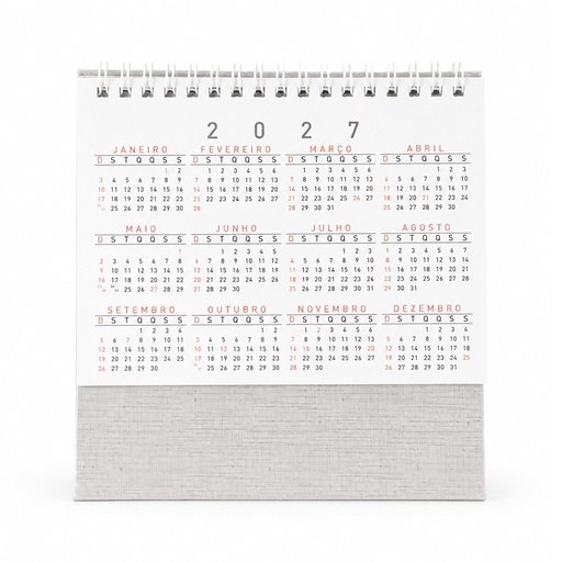 [X151190] CALENDÁRIO DE MESA