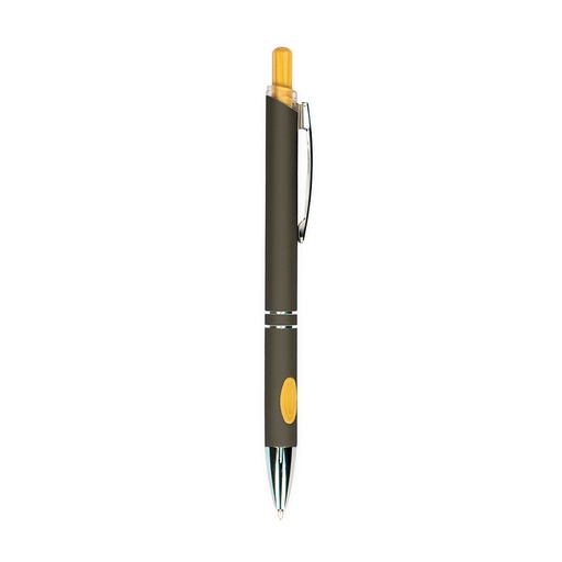 [X208990] CANETA METAL C/ DETALHE EM BAMBU
