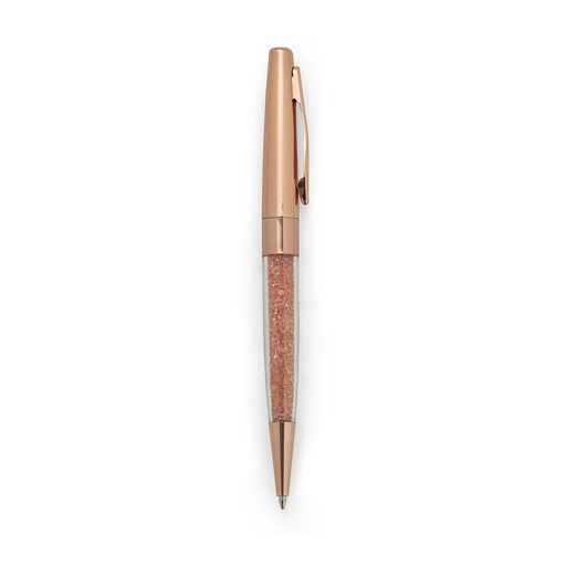 [X114979] CANETA SEMI - METAL CRISTAIS
