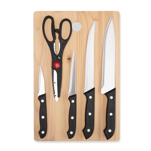 [X216194] KIT CHURRASCO 6 PEÇAS