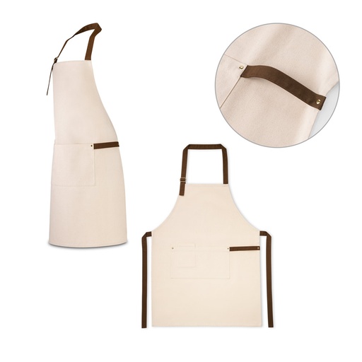 [99814-150] BOSI. Avental 100% algodão canvas (320 g/m²)