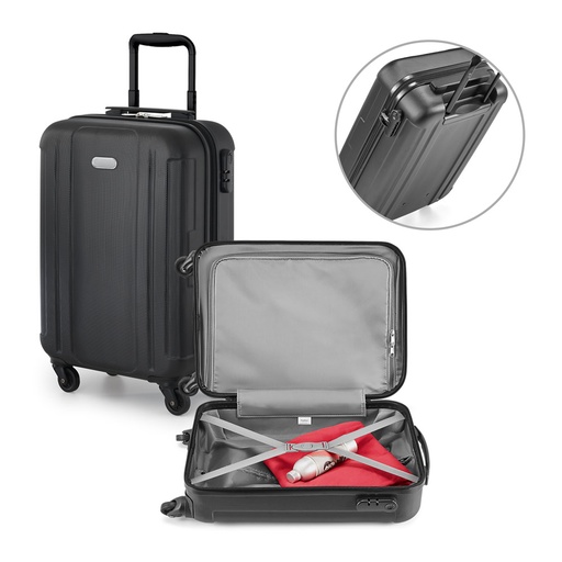 [92144-103] VIGO. Mala de viagem executivo em ABS com interior forrado (31 L)