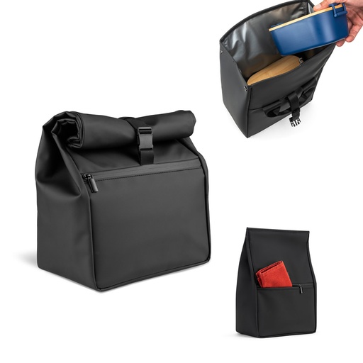 [92580-103] AZORES COOLER. Bolsa térmica "roll top" em PU, com isolamento em PEVA (7L)