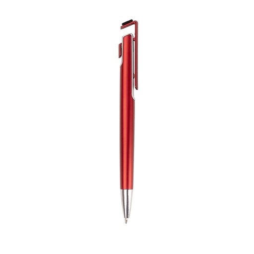 [X221422] CANETA PLÁSTICA COM SUPORTE PARA CELULAR