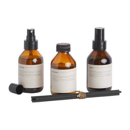 [X157775] KIT C/ 3 AROMAS P/ AMBIENTES CEDRO VERDE