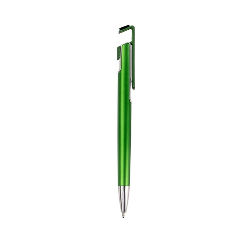 [X221392] CANETA PLÁSTICA COM SUPORTE PARA CELULAR