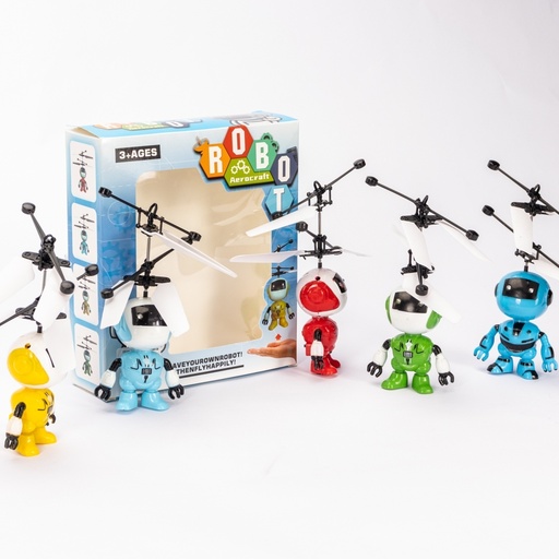 [X208191] HELICÓPTERO ROBÔ DE BRINQUEDO