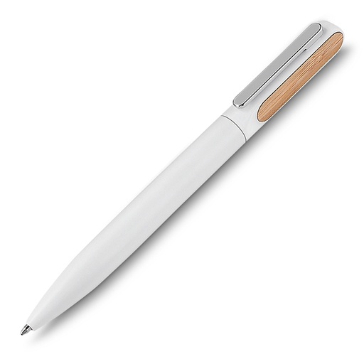 [X121843] CANETA METAL DET. BAMBU C/ ESTOJO