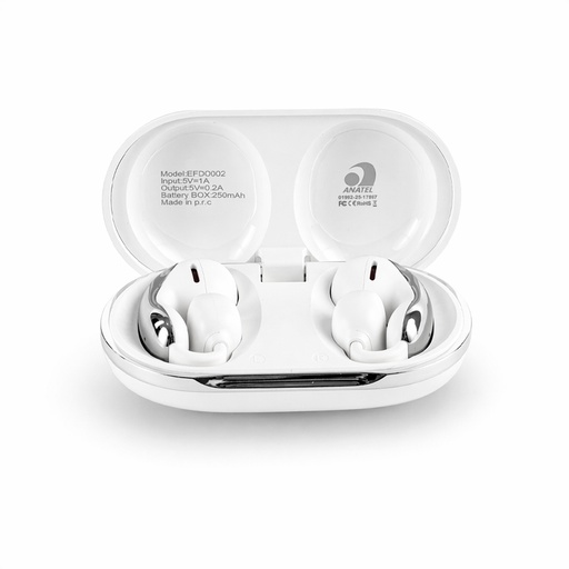 [X252573] FONE DE OUVIDO BLUETOOTH COM CASE CARREGADOR