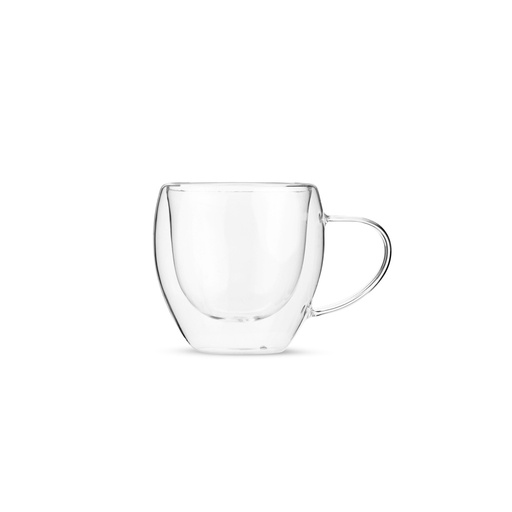 [X231614] XÍCARA DE VIDRO PAREDE DUPLA 160ML