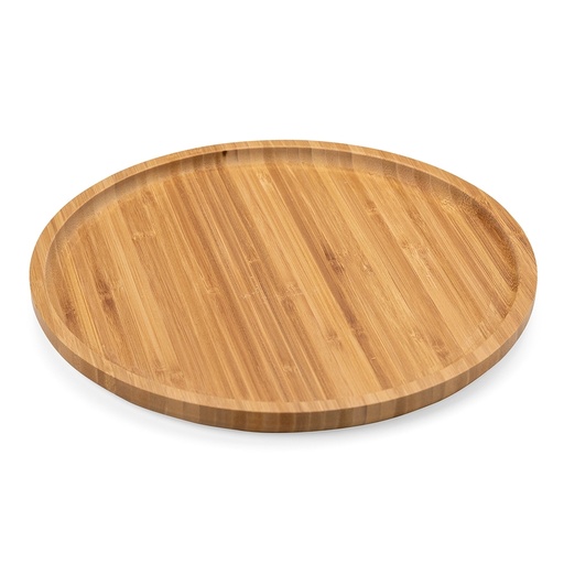 [X120944] PETISQUEIRA REDONDA DE BAMBU 30*30CM