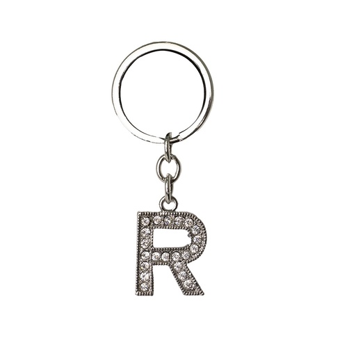 [X164771] CHAVEIRO DE METAL LETRA R