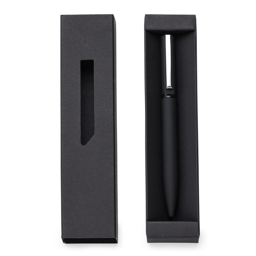 [X065226] CANETA METAL C/ BOX DE PAPEL