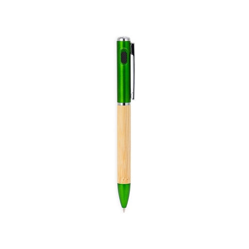 [X256625] CANETA BAMBU COM LANTERNA
