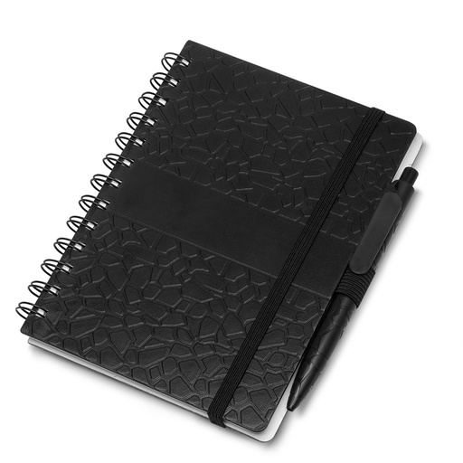 [X155560] CADERNO PLÁSTICO COM PAUTA