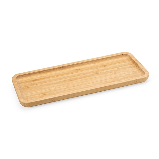 [X121010] PETISQUEIRA RETANGULAR DE BAMBU 36*15CM