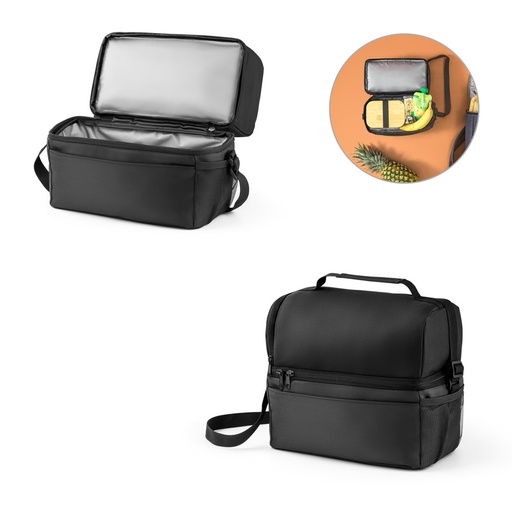 [92097-103] ZIPPERS COOLER. Cooler. Bolsa Térmica em 300D e 840D Jacquard com interior forrado em PEVA 8'5 L