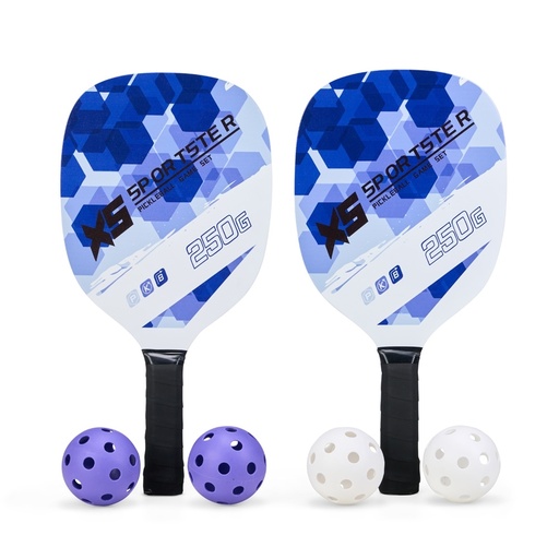 [X228508] KIT RAQUETES PICKLEBALL 6 PEÇAS