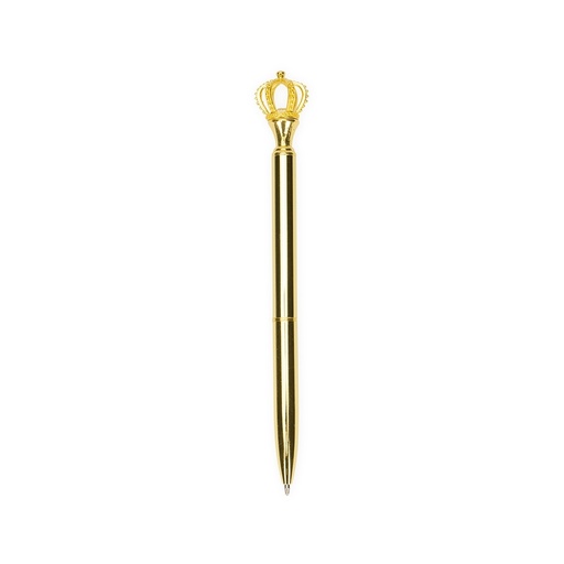 [X206326] CANETA METAL COROA