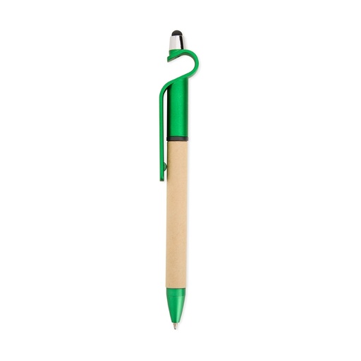 [X172758] CANETA ECOLÓGICA TOUCH COM SUPORTE