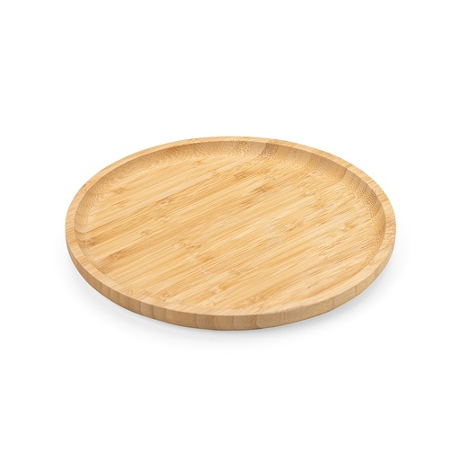 [X120936] PETISQUEIRA REDONDA DE BAMBU 25*25CM