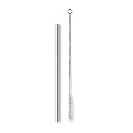 [94096-107] KAHANA. Canudo em aço inox com escova de limpeza