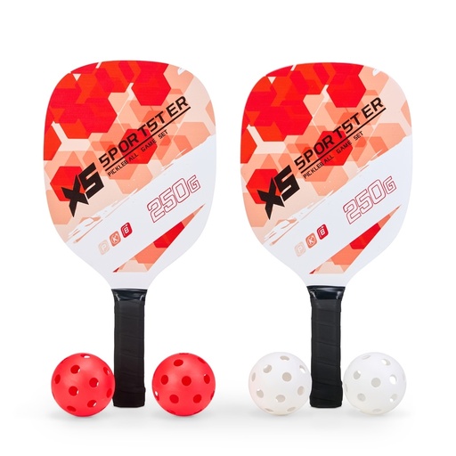 [X228540] KIT RAQUETES PICKLEBALL 6 PEÇAS